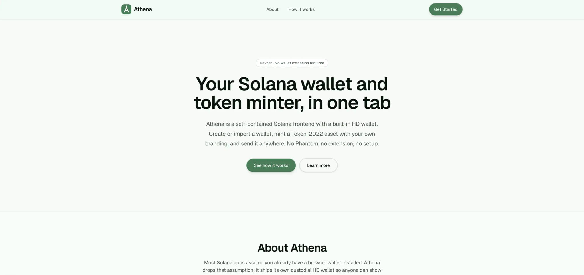 Athena preview